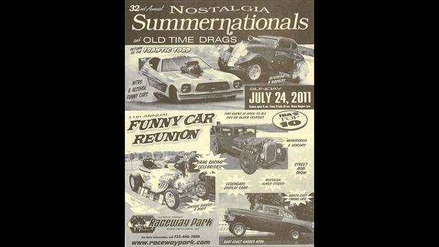 Summernationals nostalgia poster