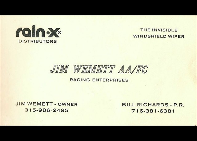 Jim's business card