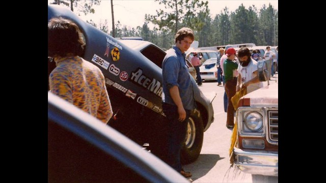 Jim 15 with Manzo's car in primer