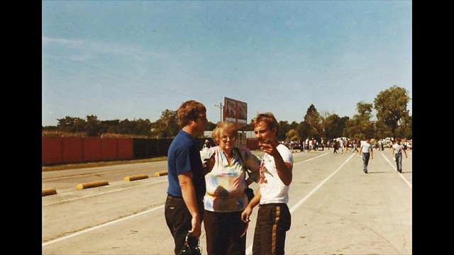 Tom Anderson 18 with Jim and unknown