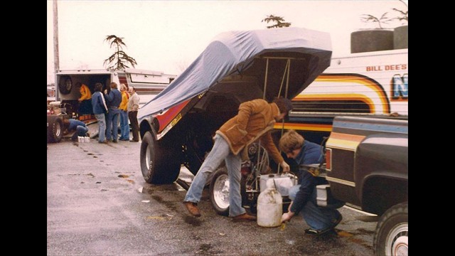 1979 Corvette 22 at Pomona rain